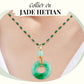 ✨️54% de réduction✨️Collier de Paix et Bénédiction en Jade Hetian