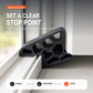 🚪 Butée de porte Secure Track ✨ Fixation stable, anti‑choc, évite les claquements ⚡‑50% DE RÉDUCTION ! Protection idéale pour vos portes 🏠