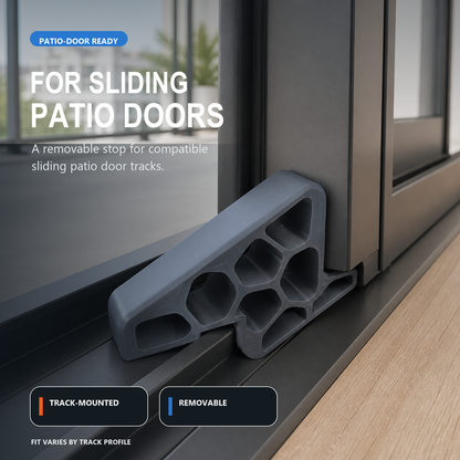 🚪 Butée de porte Secure Track ✨ Fixation stable, anti‑choc, évite les claquements ⚡‑50% DE RÉDUCTION ! Protection idéale pour vos portes 🏠