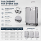 🔥-50% PROMO✨Housse de valise imperméable🧳Anti-rayures, protège votre bagage pendant les voyages