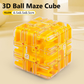 🧩 50 % DE RÉDUCTION MAINTENANT ! ✨ Grand cube labyrinthe 3D - 120 parcours stimulants avec rotation fluide pour le développement cognitif et le plaisir 🧠🔛