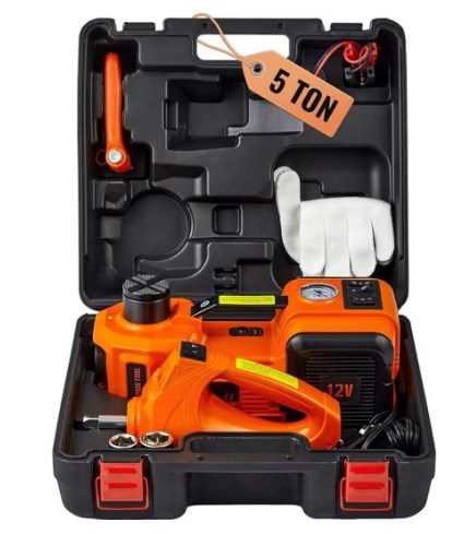 🚗Outils essentiels pour la réparation automobile🛠️ - Cric hydraulique électrique 12 V