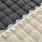 🛋️ 50% DE RÉDUCTION! 🧵 Housse de Canapé Antidérapante en Velours Côtelé – Colour Block avec Dentelle, Douce & Ajustement Universel 🏠