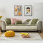 🛋️ 50% DE RÉDUCTION! 🧵 Housse de Canapé Antidérapante en Velours Côtelé – Colour Block avec Dentelle, Douce & Ajustement Universel 🏠