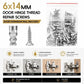 💥-50% ! Kit chevilles auto-perceuses pour plaques de plâtre, fixation murale, installation ultra facile 🛠️💥