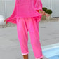 💕 Nouveauté 2025 🎀Combinaison + Smock creux à imprimé lettres pour femmes, tenue décontractée