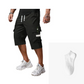 📢📢50 % de réduction !! ⏰Pantalon cargo capri décontracté à cordon pour homme