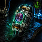 Bracelet Signe du Zodiaque en Cuir Phosphorescent – Unisexe & Ajustable