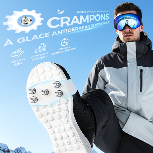 Crampons universels à 5 dents pour chaussures et bottes