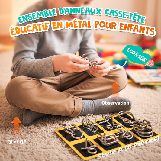 Désenchevêtrement Iron Link Unlock Interlock Game