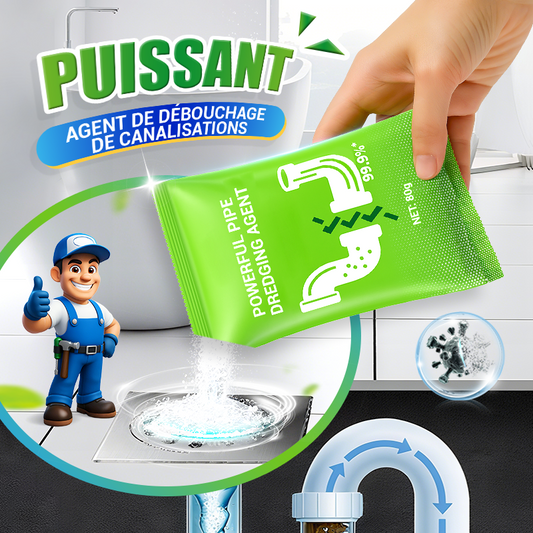 Agent de débouchage de canalisations puissant