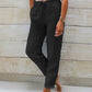💎 56% DE RÉDUCTION ! 💎 Pantalon Décontracté à Jambe Droite – Coton & Lin Respirant, Taille Élastiquée & 6 Couleurs Disponibles 🌿👖
