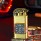 🔥Dernier jour 49% de réduction🔥 Briquet coupe-vent, montre-bracelet vintage, lampe de poche à jet de flamme