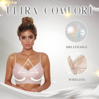 Soutien-gorge en Dentelle sans Armature à Bas du Dos pour Femmes