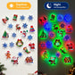 🎅SOLDES NOËL -49%✨Autocollants muraux lumineux de Noël, déco festive facile à poser🎄