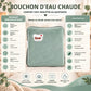🔥⏰-50% ! Bouillotte rechargeable, coussin chauffant antidéflagrant, chaleur longue durée pour réconfort corporel🥰