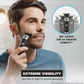 ⏳OFFRE LIMITÉE : 50 % DE RÉDUCTION ! 🏆Kit de soin professionnel 3-en-1 pour homme de luxe : tondeuse à lame en T, rasoir à grille et tondeuse nez/poil – avec écran LED et batterie rechargeable par USB