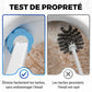🏆✨Ensemble de Brosse à Toilettes avec Têtes de Remplacement Jetables