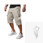 📢📢50 % de réduction !! ⏰Pantalon cargo capri décontracté à cordon pour homme