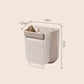 💐📦 PROMO FLASH 50% ! Poubelle Pliable Suspendue Cuisine – Gain de Place, Haute Capacité, 2 Tailles (6L/11L), 2 Coloris, Idéale Petits Espaces ✨