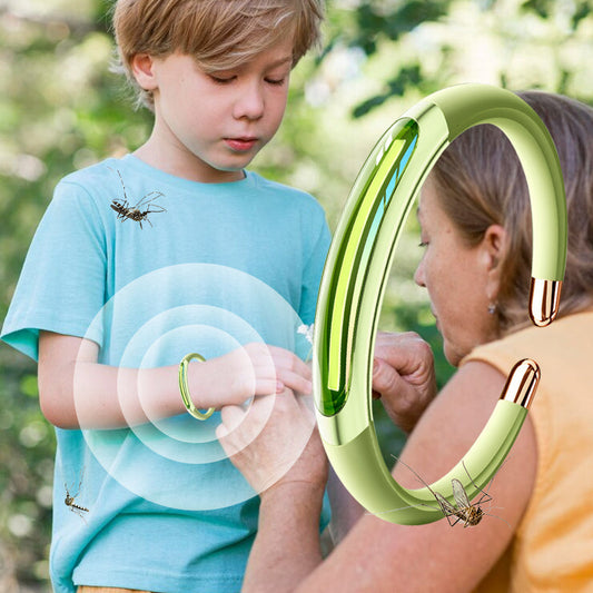 💖Bestseller 2025 💖 Bracelet en silicone à base de plantes répulsif contre les moustiques, rapide et efficace