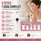🔥‑50% PROMO FLASH🪒 Rasoir électrique femme 5‑en‑1 sans fil, têtes interchangeables, épilation douce pour tout le corps ✨💖