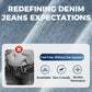 📢📢Grandes soldes !⏰Jeans en denim patchwork dentelle tendance