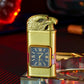 🔥Dernier jour 49% de réduction🔥 Briquet coupe-vent, montre-bracelet vintage, lampe de poche à jet de flamme