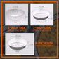 🍕💨 Barquettes anti-huile | Aluminium solide pour plats gras