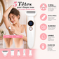 🔥‑50% PROMO FLASH🪒 Rasoir électrique femme 5‑en‑1 sans fil, têtes interchangeables, épilation douce pour tout le corps ✨💖