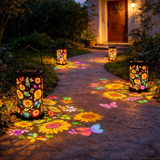 🔥Offre spéciale : 49 % de réduction🌞 Lanterne solaire de jardin « Éclat de tournesol »
