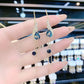🦚 50% DE RÉDUCTION ✨ Boucles d'oreilles Paon – Dorées, pendantes & strass – Élégantes, raffinées & parfaites comme cadeau pour un look chic ou une occasion spéciale 🎁