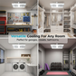 💡 -50 % pour une durée limitée ! ✨ Ventilateur de plafond LED 2-en-1 – Double refroidissement, ultra-lumineux, installation sans outils 🌀