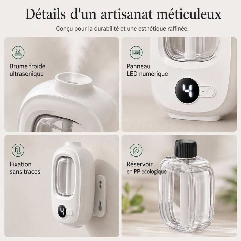 🔥‑50% PROMO🔥Diffuseur d’aromathérapie automatique 🎐Silencieux, diffusion régulière, ambiances parfumées chez vous ✨