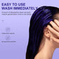 💜Masque capillaire à la kératine violette : fixe la couleur et neutralise les tons cuivrés et jaunes pour les cheveux blonds, gris argentés et méchés.