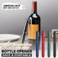 🍷 50% de réduction! ✨ Tire-bouchon à Pression d'Air – Ouvre en 3 Secondes, Design Stylo & Bouchon Inclus 🎁