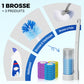 🏆✨Ensemble de Brosse à Toilettes avec Têtes de Remplacement Jetables