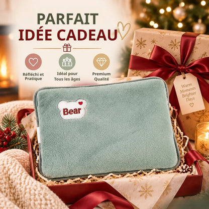 🔥⏰-50% ! Bouillotte rechargeable, coussin chauffant antidéflagrant, chaleur longue durée pour réconfort corporel🥰