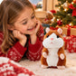 🔥-50% PROMO✨Peluche hamster parlante🐹Répète vos mots, bouge la tête automatiquement, jouet amusant