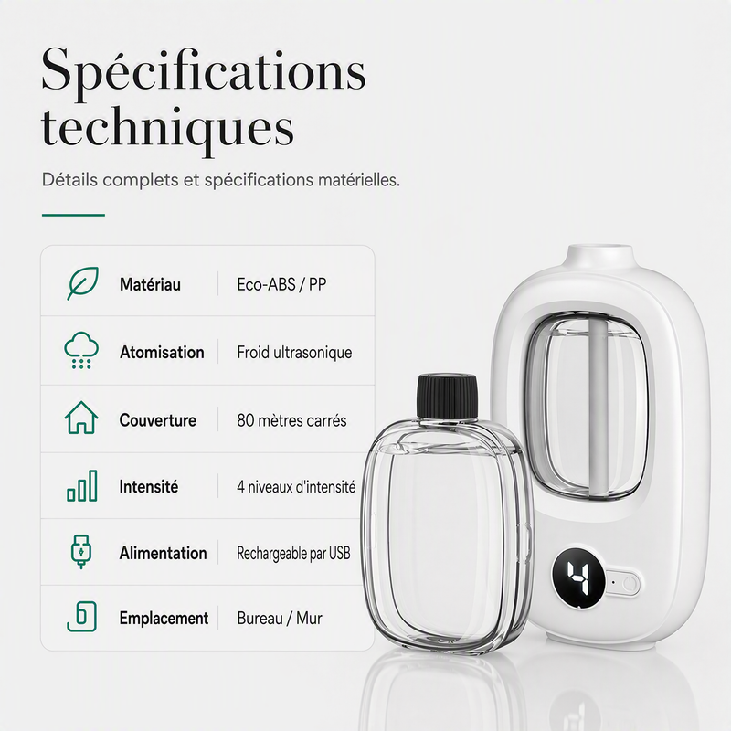 🔥‑50% PROMO🔥Diffuseur d’aromathérapie automatique 🎐Silencieux, diffusion régulière, ambiances parfumées chez vous ✨