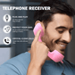 🔥🎄PROMO 50% ! Combiné téléphonique rétro 📞 Design vintage nostalgique, haut-parleur HD, connexion Type-C pour appels stylés ✨