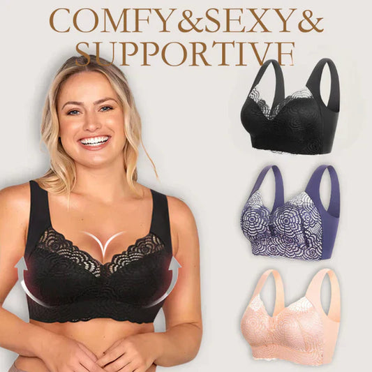 🌿🌸🌸Le Second Skin Cloud Lift Bra Set : 3-pack Effortless Comfort & Sexy Lift ! 🌸
