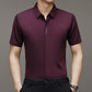Chemise d'affaires à séchage rapide Ice Silk pour hommes