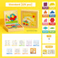 🔥 50% DE RÉDUCTION ! ✨ Puzzle Magnétique en Bois - 180 Pièces Géométriques, Apprentissage STEM, Boîte de Rangement Portable 🧲🧩