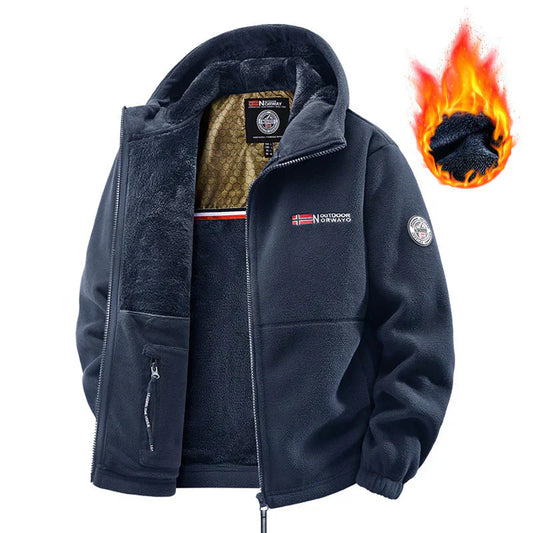 🔥Achetez 2 livraison gratuite🔥Veste unisexe à capuche décontractée isolée et chauffante au graphène améliorée 2026 (avec poches intérieures)