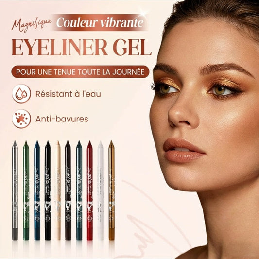 📢🔥 -50% ! Eyeliner gel pigmenté résistant sans coulure