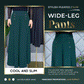 ✨(64 % de rabais) Pantalon plissé à jambe large