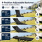 🏕️🌿 Chaise pliable portable multifonction | Légère et robuste, adaptée à la plage, terrasse et sorties camping ✅