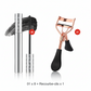 Mascara Toucher✨Tubing – duo noir et marron pour le maquillage des cils