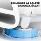 🏆✨Ensemble de Brosse à Toilettes avec Têtes de Remplacement Jetables